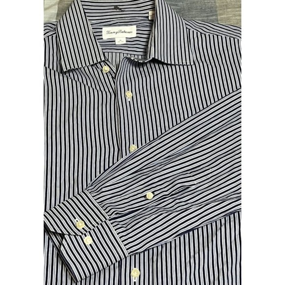 Tommy Bahama Dress long sleeve button button-down size 16 34/35 - Picture 3 of 4